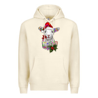 Sandshell christmas baby sheep Premium Hoodie - RanaPortraitStore