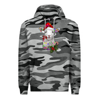 Slate Camo christmas baby sheep Premium Hoodie - RanaPortraitStore
