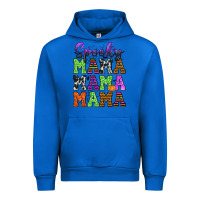 Cobalt Spooky Mama Urban Hoodie - texasbilliewilder