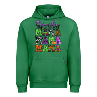 Emerald Spooky Mama Urban Hoodie - texasbilliewilder