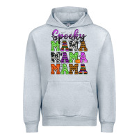 Heather Grey Spooky Mama Urban Hoodie - texasbilliewilder