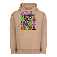 Pigment Burro Spooky Mama Urban Hoodie - texasbilliewilder