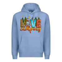 Colony Blue love camping Premium Hoodie - Zillion Design Studio