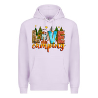 Lilac love camping Premium Hoodie - Zillion Design Studio