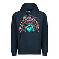 Navy race rainbow Premium Hoodie - AdoDesignShop