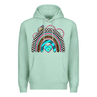 Seafoam race rainbow Premium Hoodie - AdoDesignShop