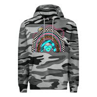 Slate Camo race rainbow Premium Hoodie - AdoDesignShop