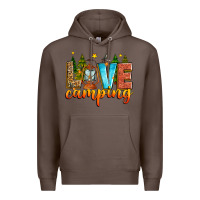 Coffee love camping Premium Hoodie - Zillion Design Studio