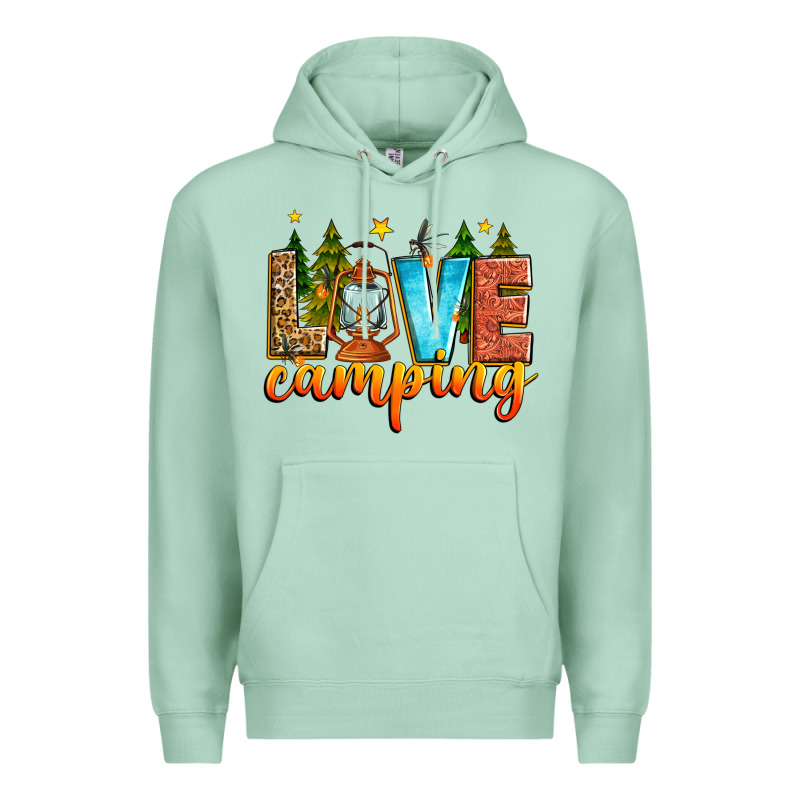 Love Camping Premium Hoodie by Zillion Design Studio | Teevron