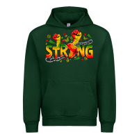 Forest Green strong juneteenth Urban Hoodie - Zillion Design Studio