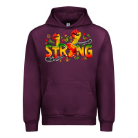Mauve Wine strong juneteenth Urban Hoodie - Zillion Design Studio