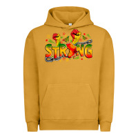 Pigment Peanut Butter strong juneteenth Urban Hoodie - Zillion Design Studio