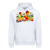 White strong juneteenth Urban Hoodie - Zillion Design Studio