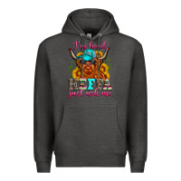 Charcoal Heather i'm head heffa just ask me Premium Hoodie - Zillion Design Studio