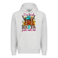 Dove Grey i'm head heffa just ask me Premium Hoodie - Zillion Design Studio