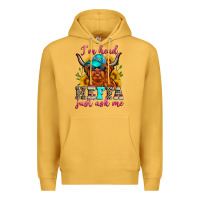 Mustard i'm head heffa just ask me Premium Hoodie - Zillion Design Studio