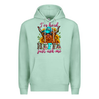 Seafoam i'm head heffa just ask me Premium Hoodie - Zillion Design Studio