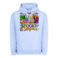 Pigment Grape Ice Spooky Season Coffee Cups Urban Hoodie - texasbilliewilder