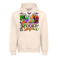 Sandshell Spooky Season Coffee Cups Urban Hoodie - texasbilliewilder