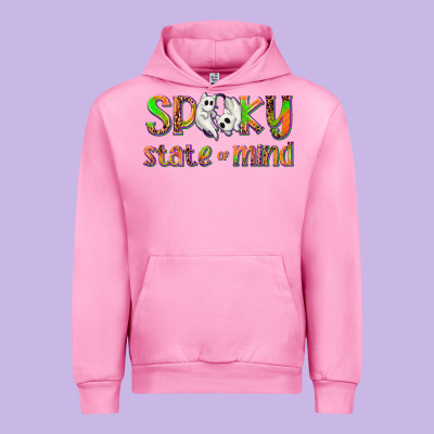Spooky State Of Mind Urban Hoodie Designed By Texasbilliewilder