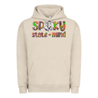 Pigment French Oak Spooky State of Mind Urban Hoodie - texasbilliewilder