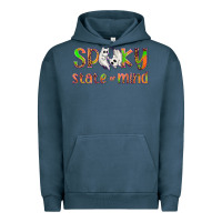 Pigment Midnight Navy Spooky State of Mind Urban Hoodie - texasbilliewilder