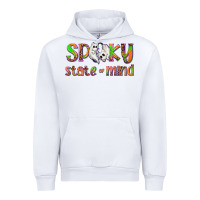 White Spooky State of Mind Urban Hoodie - texasbilliewilder