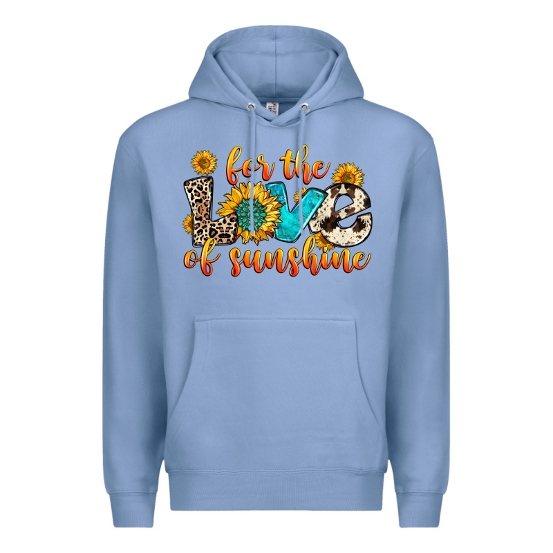 For The Love Of Sunshine Premium Hoodie by Zillion Design Studio | Teevron