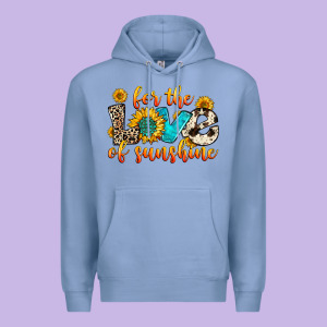For The Love Of Sunshine Premium Hoodie Designed By Zillion Design Studio