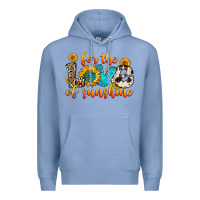 Colony Blue for the love of sunshine Premium Hoodie - Zillion Design Studio