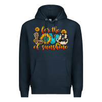 Navy for the love of sunshine Premium Hoodie - Zillion Design Studio