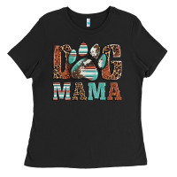 Black dog mama Ladies Tee - Artiststas
