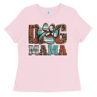 Bubblegum Pink dog mama Ladies Tee - Artiststas