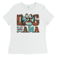 White dog mama Ladies Tee - Artiststas