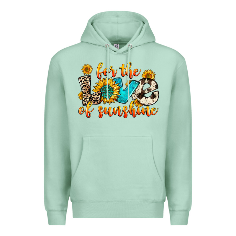For The Love Of Sunshine Premium Hoodie by Zillion Design Studio | Teevron