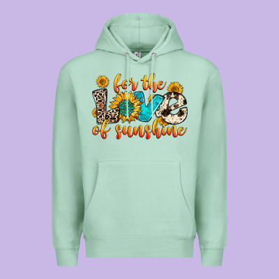 For The Love Of Sunshine Premium Hoodie Designed By Zillion Design Studio