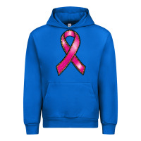 Cobalt breast cancer ribbon Urban Hoodie - RanaPortraitStore