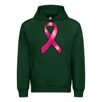 Forest Green breast cancer ribbon Urban Hoodie - RanaPortraitStore