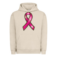 Pigment French Oak breast cancer ribbon Urban Hoodie - RanaPortraitStore