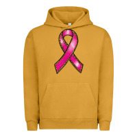 Pigment Peanut Butter breast cancer ribbon Urban Hoodie - RanaPortraitStore