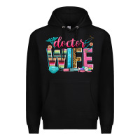 Black doctor wife Premium Hoodie - Zillion Design Studio