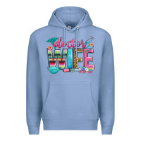Colony Blue doctor wife Premium Hoodie - Zillion Design Studio
