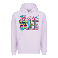 Lilac doctor wife Premium Hoodie - Zillion Design Studio