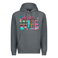 Rock doctor wife Premium Hoodie - Zillion Design Studio
