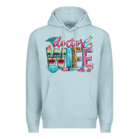 Blue Mist doctor wife Premium Hoodie - Zillion Design Studio