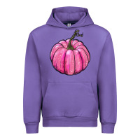 Tulip breast cancer awereness pumpkin Urban Hoodie - RanaPortraitStore