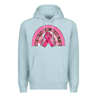 Blue Mist breast cancer rainbow Premium Hoodie - RanaPortraitStore