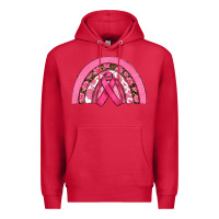 Cardinal breast cancer rainbow Premium Hoodie - RanaPortraitStore