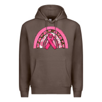 Coffee breast cancer rainbow Premium Hoodie - RanaPortraitStore