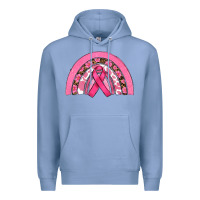 Colony Blue breast cancer rainbow Premium Hoodie - RanaPortraitStore